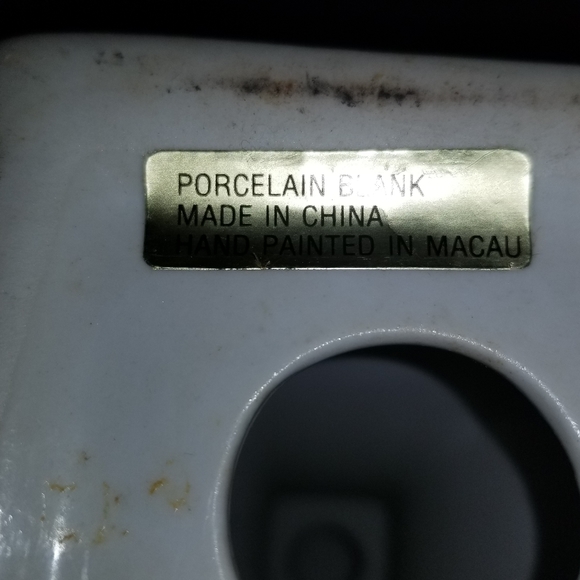 Porcelain candle holder The Hurd exclusive - Picture 2 of 4